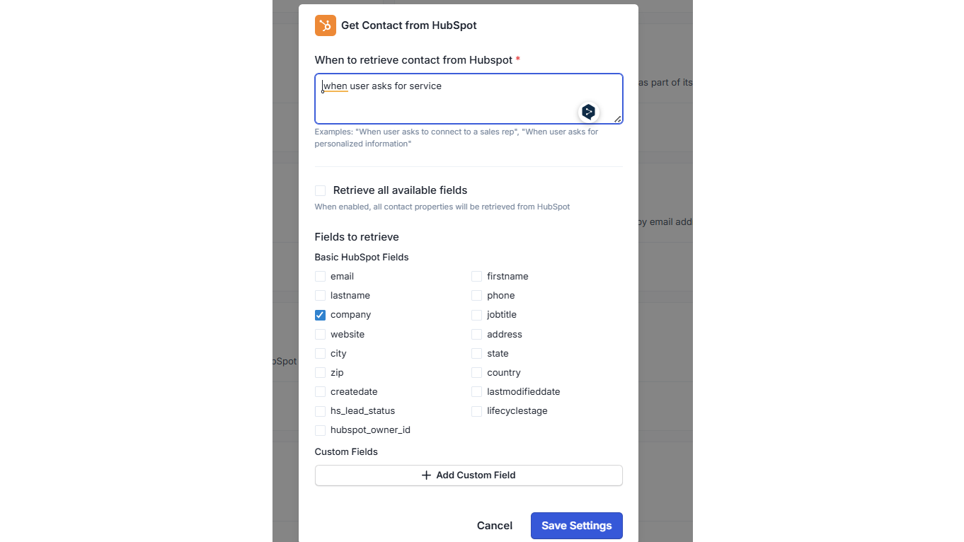 Get Contact from HubSpot